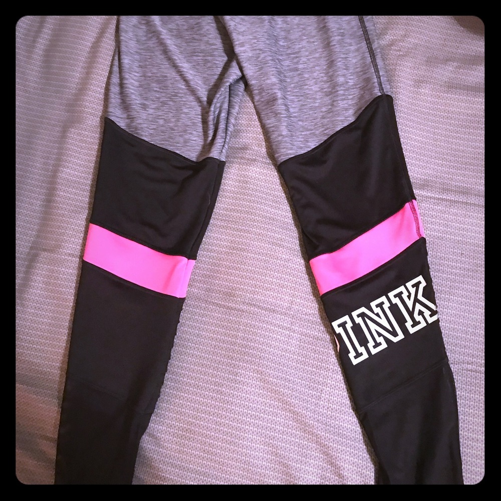 Pink yoga pants